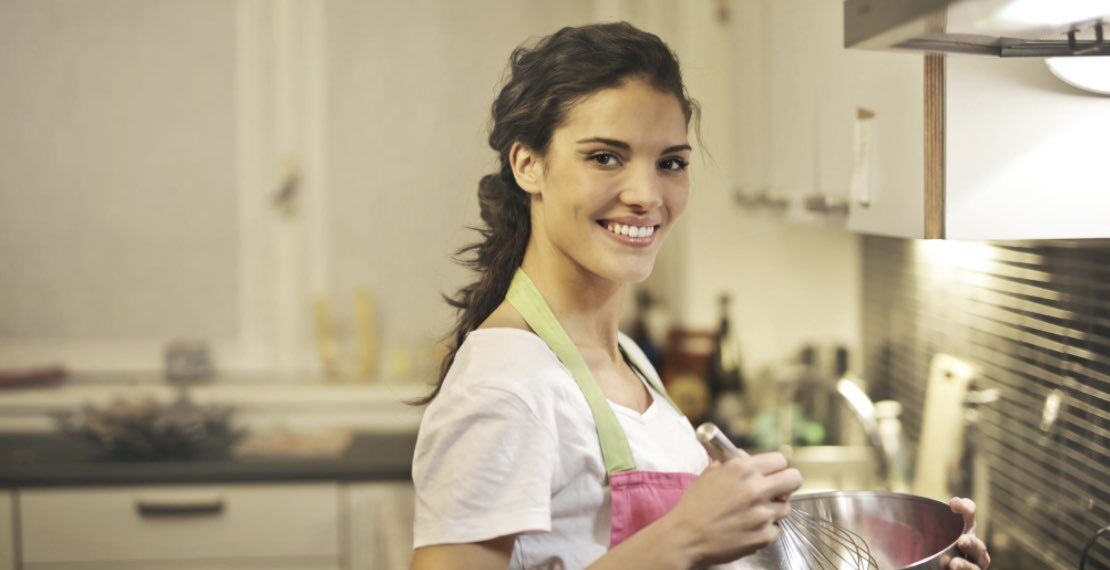chica cocinera