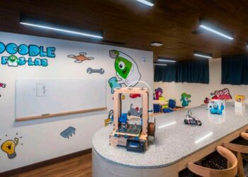 Aula de entretenimiento infantil