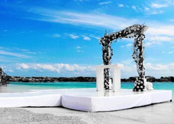 Boda en el mar