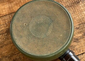 This photo taken in June/July 2022 and provided by Amnesty International shows a close-up of a landmine found by deminers in Kayah state, eastern Myanmar. Myanmar’s military has laid landmines that have killed and injured people in and around village