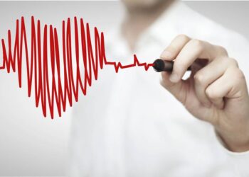 corazón de infartos