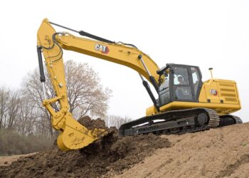 excavadoras en una construccion