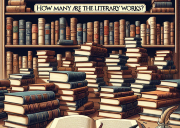 ¿Cuántas son las obras literarias?